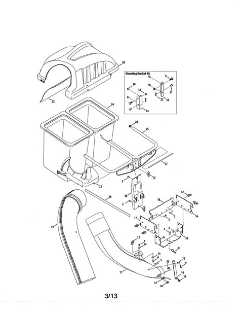 Craftsman Lawn Tractor Bagger Parts