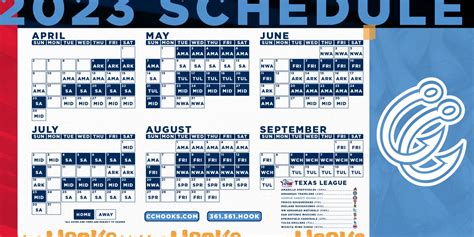 Hooks Announce 2023 Schedule | MiLB.com