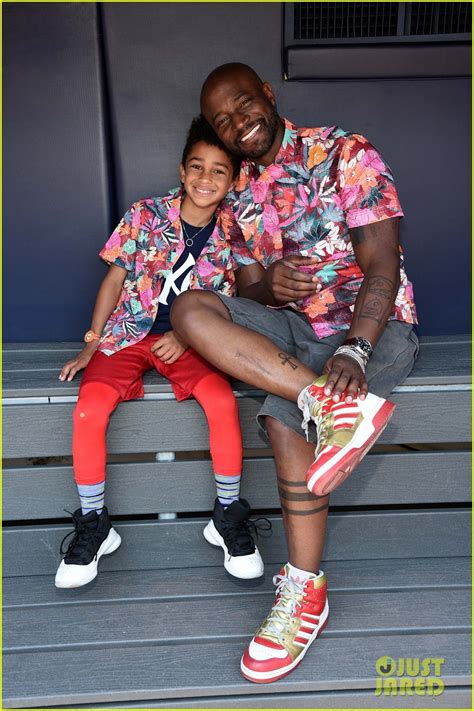 Taye Diggs Celebrates Father's Day with Son Walker at Yankees Game!: Photo 4103499 | Taye Diggs ...