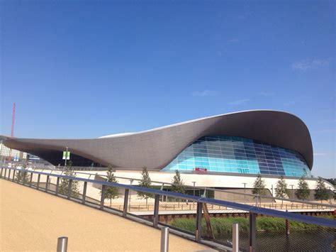 London Aquatics Centre, Queen Elizabeth Olympic Park. By Zaha Hadid ...