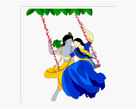 Radha Krishna Free Download Png - Radha Krishna Vector Png, Transparent Png - kindpng