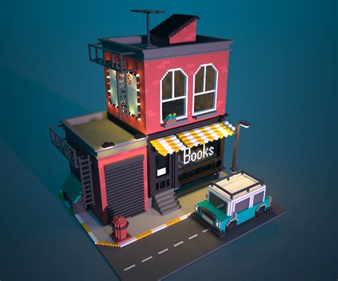 3D Pixel Art - 02 :: Behance