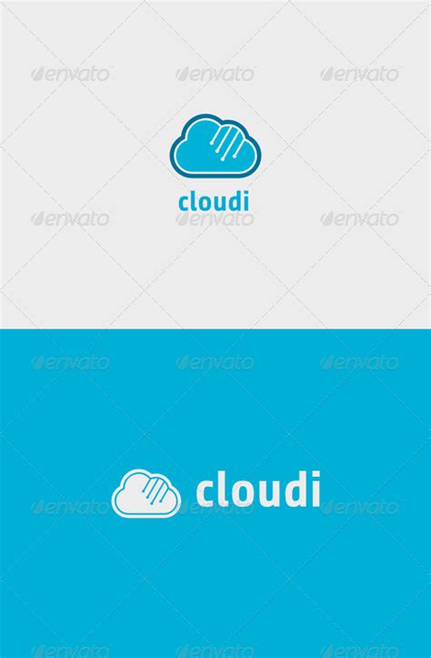 Cloudy Logo Templates from GraphicRiver