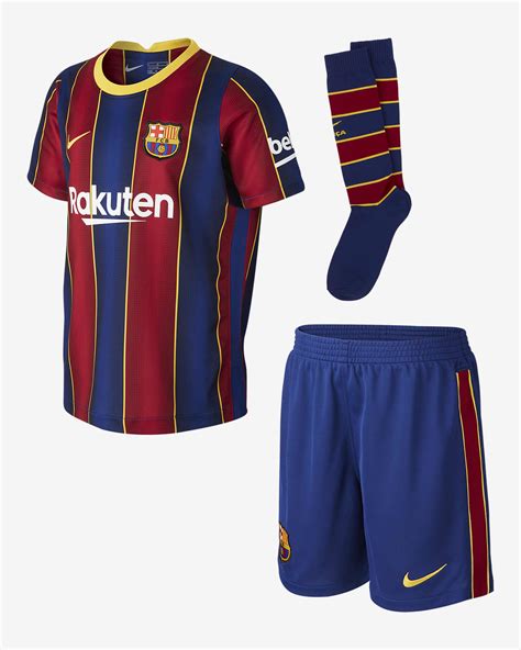 FC Barcelona 2020/21 Home Younger Kids' Football Kit. Nike AU