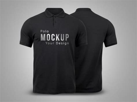 torrent site: Polo T Shirt Mockup Front And Back Psd Free