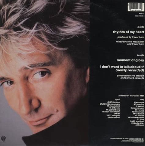 Rod Stewart Rhythm Of My Heart UK 12" vinyl single (12 inch record ...