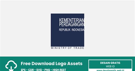 Logo Kementerian Perdagangan (Kemendag) Format Vector CDR AI EPS SVG ...