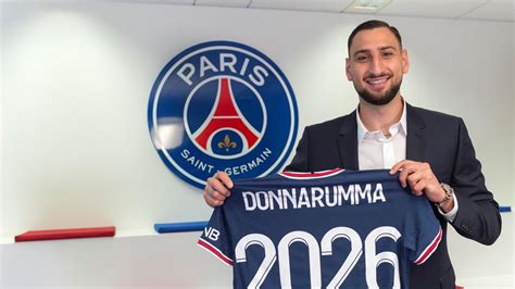 Gianluigi Donnarumma s'engage avec le Paris Saint-Germain