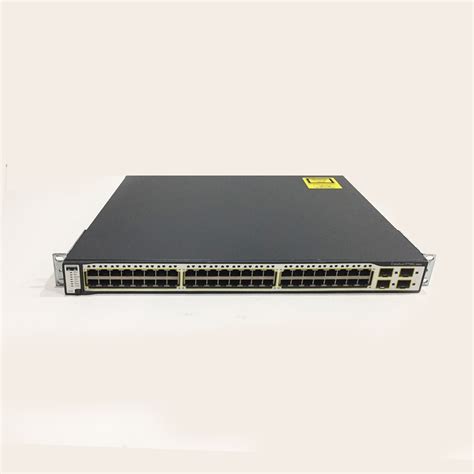 Cisco 3750G 48port L3 มือ 2 พร้อมใช้งาน - indy999shops - ThaiPick