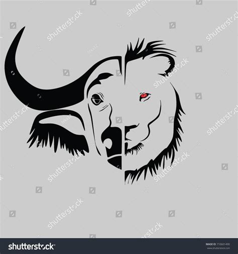 Lion Vs Buffalo: Over 3 Royalty-Free Licensable Stock Illustrations & Drawings | Shutterstock