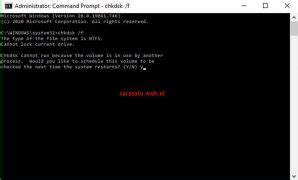 Cara ScanDisk Hardisk Windows 10 Terbaru - Cara Satu