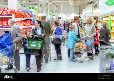 Inside the Asda store at Brighton Marina Stock Photo - Alamy