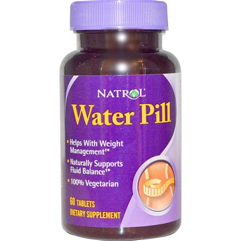 Natrol, Water Pill, 60 Tablets ... VOLUME DISCOUNT – Mega Vitamins