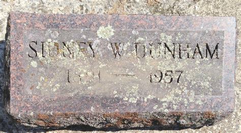 Sidney W. Dunham (1891-1957) - Find a Grave Memorial