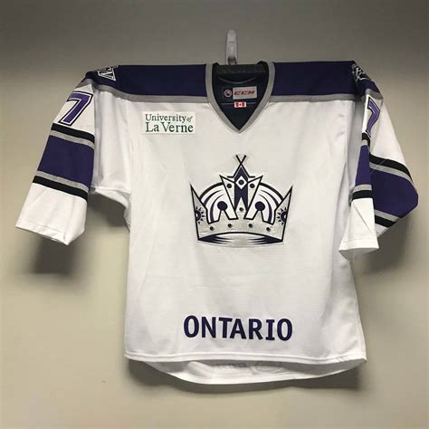 AHL Authentic - Ontario Reign LA Kings Night Jersey Worn and Signed by ...