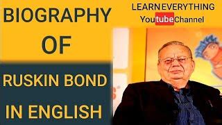 Ruskin Bond Autobiography Watch MP4 HD Videos Download Free - EmojisLover.com