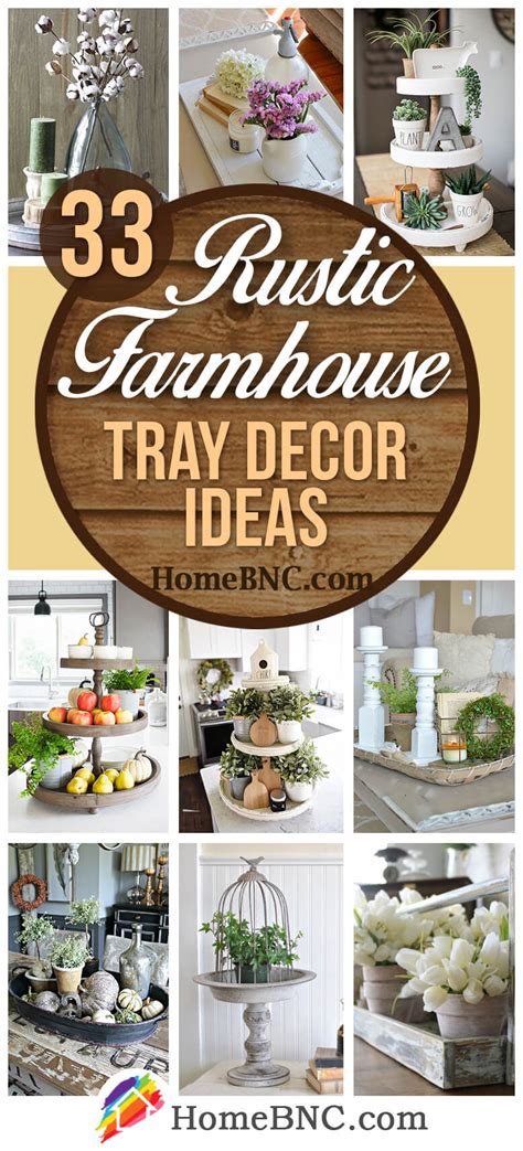 33 Best Farmhouse Style Tray Decor Ideas and Designs for 2023