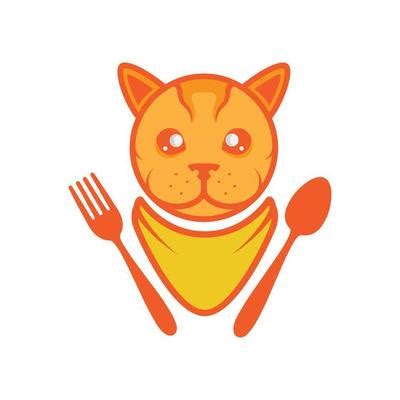 Cat Cafe Logo Vector Art, Icons, and Graphics for Free Download