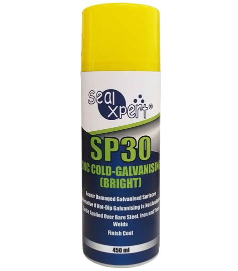 SealXpert SP30 Zinc Cold Galvanizing Spray Paint 450ml