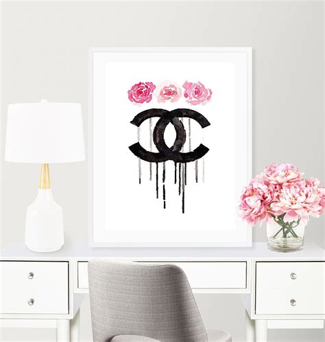 Printable Chanel Wall Art