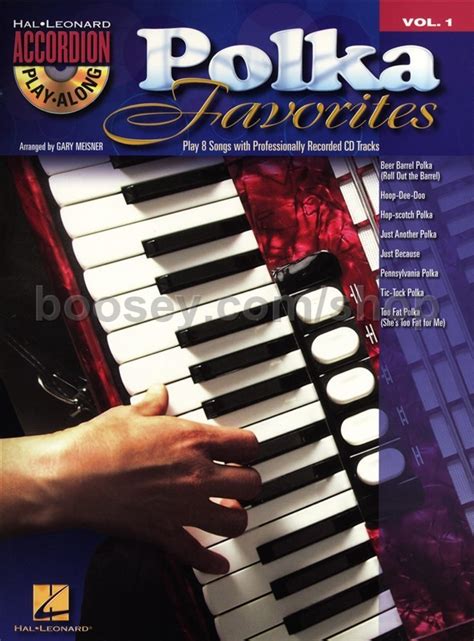 Various - Accordion Play-Along 1 Polka Favorites (BK & CD)