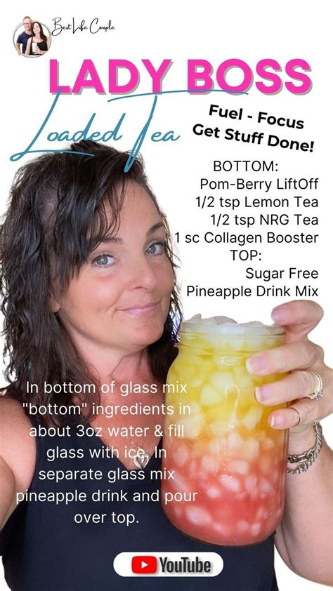 Lady Boss Loaded Tea / Herbalife Tea | Herbal teas recipes, Herbalife ...