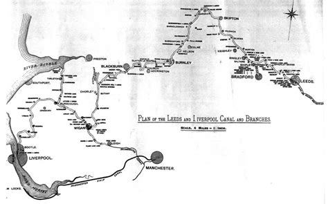 early map,Leeds & Liverpool Canal | made shortly after the c… | Flickr