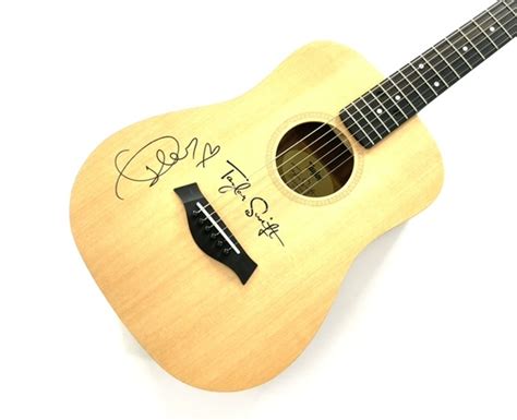 Taylor Swift Signed Autographed Taylor Signature Model Guitar BAS • Raretracks