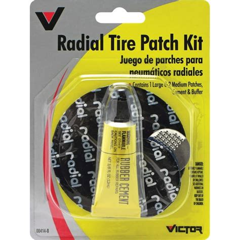 Victor Tire Patch Kit For Radial Tires - Walmart.com - Walmart.com