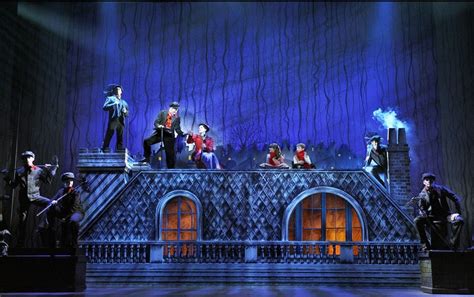 Lovely roof set. “Mary Poppins: The Musical,” presented by Broadway in Tucson #MaryPoppins #Set ...