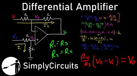 Differential Amplifier - Analyzed - YouTube