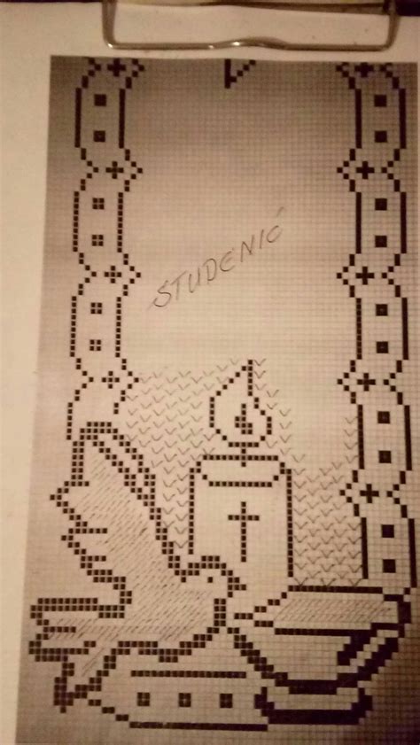 The Crucifixion Jesus Christ Wallhanging Vintage Thread Crochet Pattern ...