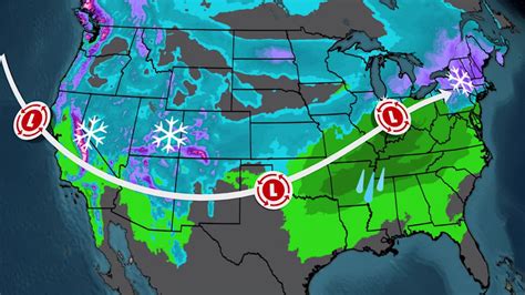 Tracking Winter Storm Quest's Cross-Country Path To Midwest, Northeast ...