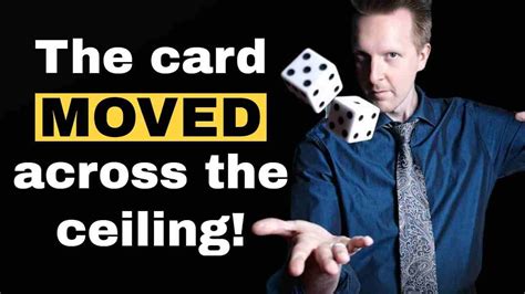 How to Make a Card Move Across the Ceiling w/Diamond Jim Tyler ...