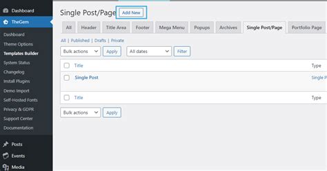 How to Create New Single Post Template? - TheGem WordPress WooCommerce ...