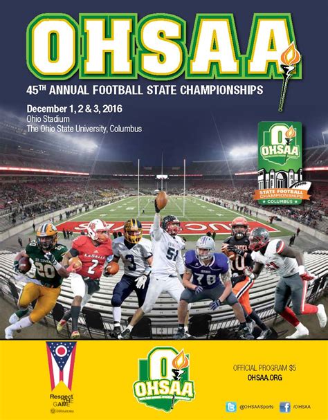 OHSAA > Sports & Tournaments > Football > Football - 2016 > 2016 OHSAA ...