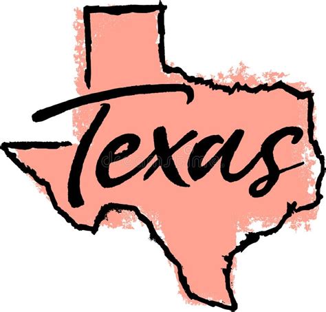 Texas Outline Clipart