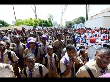 Kingston College Marches for 90th Anniversary | News | Jamaica Gleaner