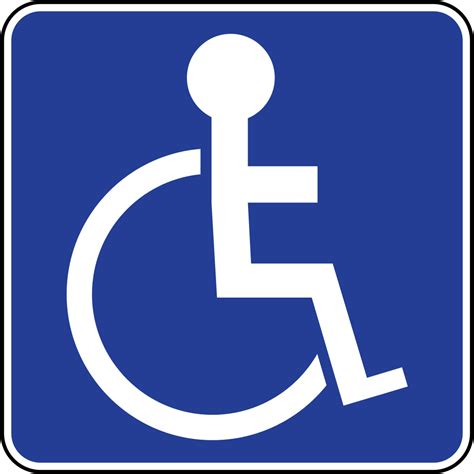 Disabled Logo For Parking - ClipArt Best