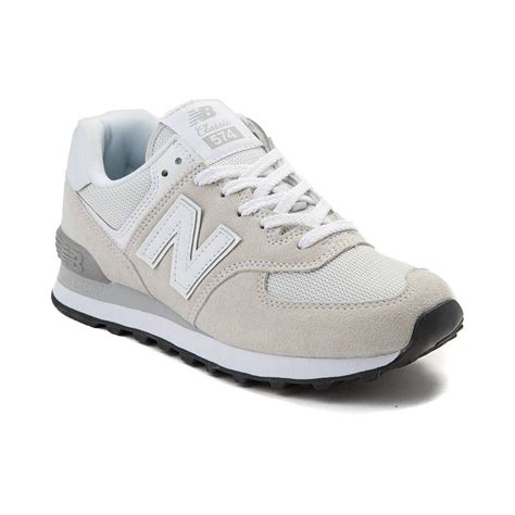 Womens New Balance 574 Classic Athletic Shoe - White - 401657 | Schoenen