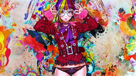 Colorful Anime HD wallpaper | art and paintings | Wallpaper Better