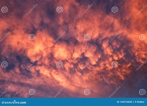 Dramatic and Beautiful Clouds at Sunset. Stock Photo - Image of cloud, weather: 144376838