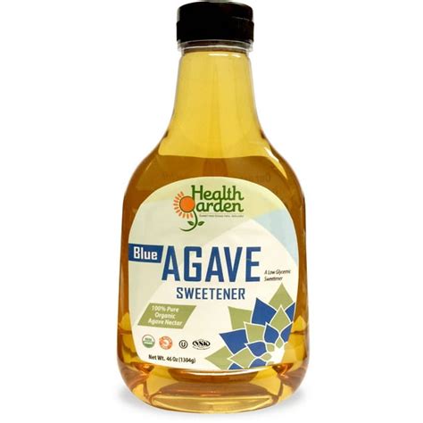 Health Garden Organic Blue Agave Nectar Sweetener, 46 Oz - Walmart.com ...