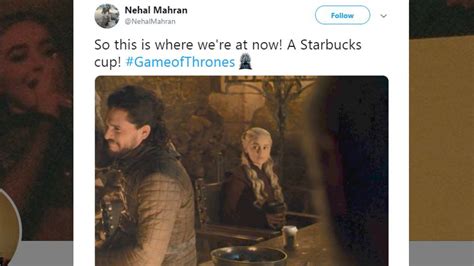 'Game of Thrones' fans spot Starbucks cup in scene - ABC7 Los Angeles