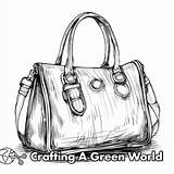 Purse Coloring Pages  Free & Printable sketch template