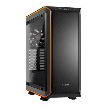 be quiet Orange Dark Base PRO 900 REV 2 Full Tower Windowed PC Gaming ...