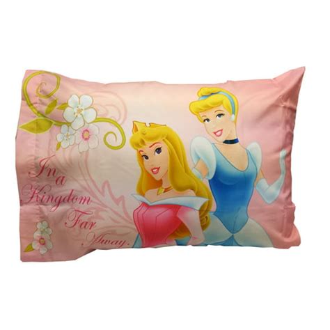 1pc Disney Princess Pillowcase Royal Grace Sleeping Beauty Cinderella ...