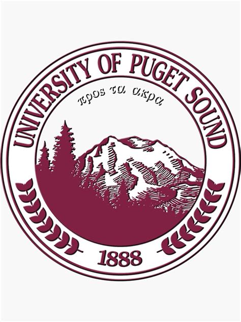 "University of Puget Sound Logo" Sticker for Sale by sidney354 | Redbubble