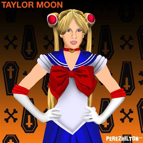 Taylor Moon. #PerezDoesHalloween https://instagram.com/p/9etlo4oalg ...