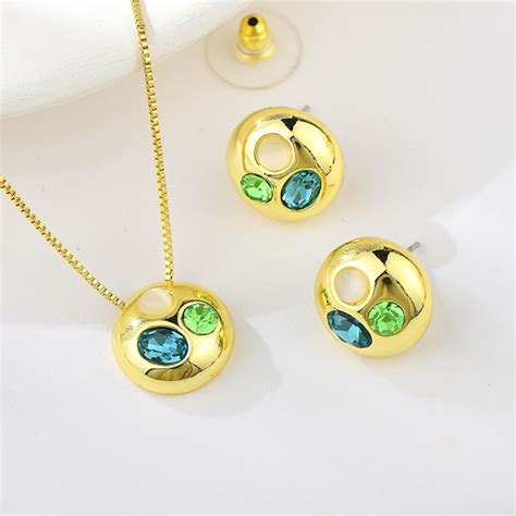 Amazing Small Zinc Alloy 2 Piece Jewelry Set